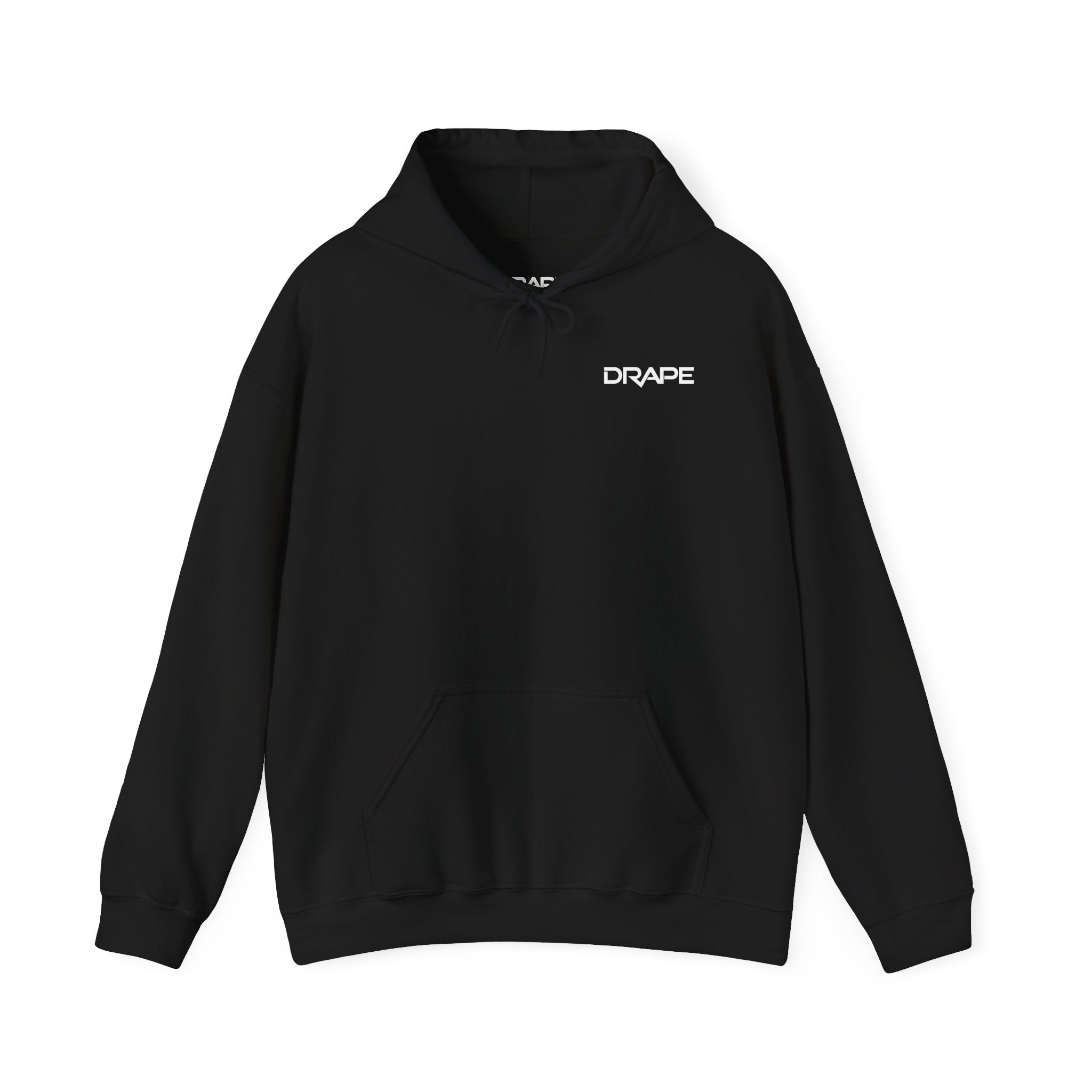 DRAPE hoodie-steeze-black