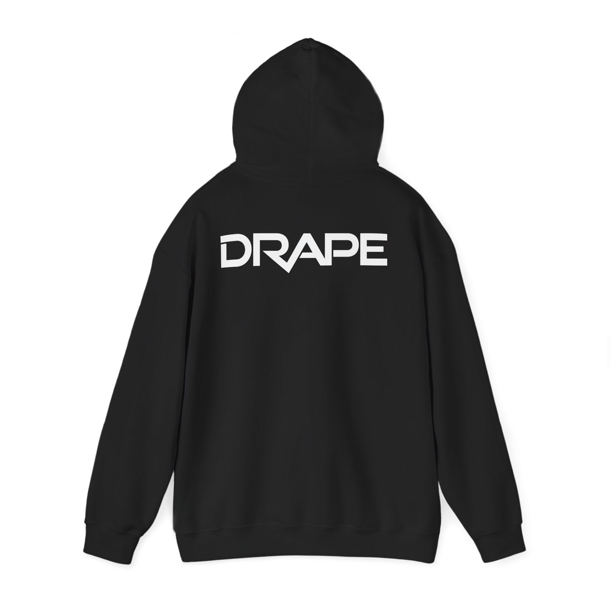 DRAPE hoodie-steeze-black